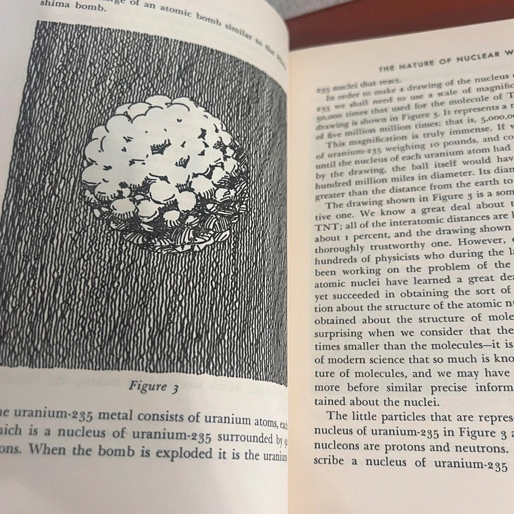 No More War! Linus Pauling 1958‎ Hardcover Dust Jacket 3rd Print Science History